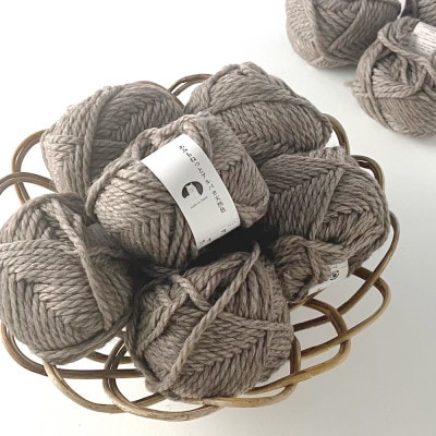 あみもねっと アルパカ天然色 4番色 10玉セット