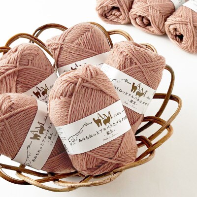 あみもねっと アルパカとメリノの物語並太 4番色 10玉セット