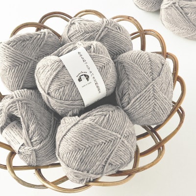 あみもねっと アルパカ天然色並太 3番色 10玉セット