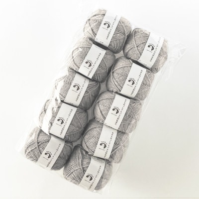 あみもねっと アルパカ天然色並太 3番色 10玉セット