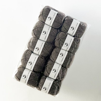 あみもねっと アルパカ天然色並太 7番色 10玉セット