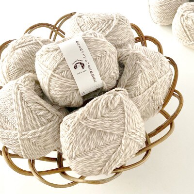 あみもねっと アルパカ天然色並太 8番色 10玉セット