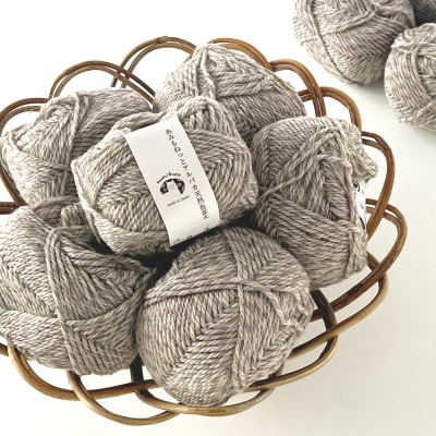 あみもねっと アルパカ天然色並太 9番色 10玉セット