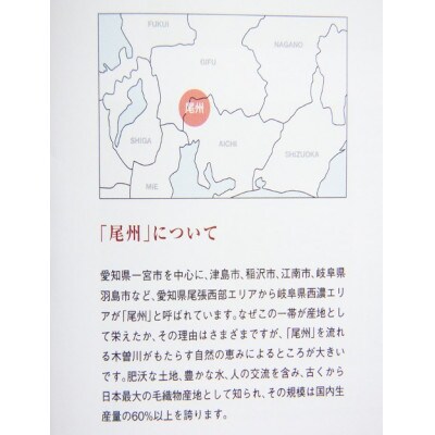 尾州織物　手提げバッグ　GY