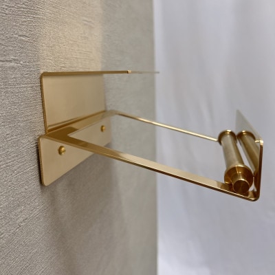 江南市　トイレットペーパーホルダー　COROLL 真鍮　1セット