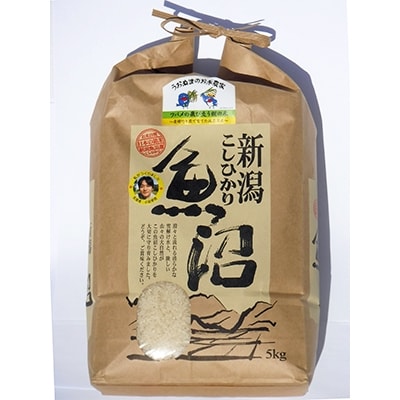 2022年3月発送開始『定期便』ツバメの飛び交う棚田米　精米5kg　全3回