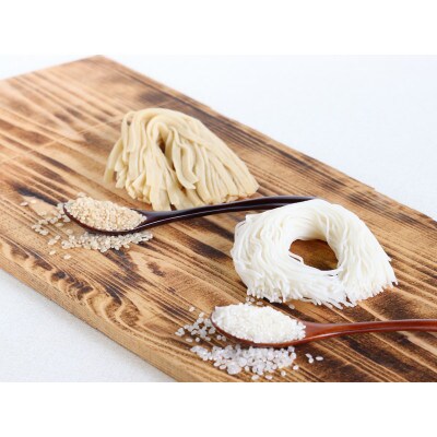 魚沼産コシヒカリ100%使用の白米麺・玄米麺各5袋(計10袋)