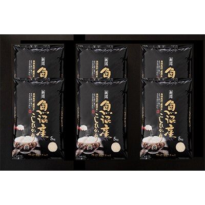 2022年12月発送開始『定期便』【魚沼「厳選」コシヒカリ】旨い飯におかずはいらない30kg全10回