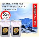 【令和6年産】安心・おいしい【8割節減栽培】魚沼産コシヒカリ(精米)2kg×2