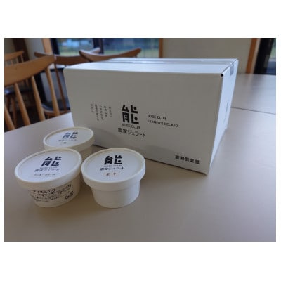 農家ジェラート 里山の季節の恵みを味わう　　手作りジェラート10個