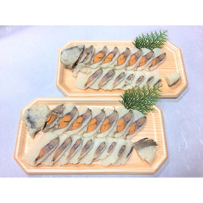 【毎月定期便】近江本にごろ　ふなずし100gスライス×2p全12回