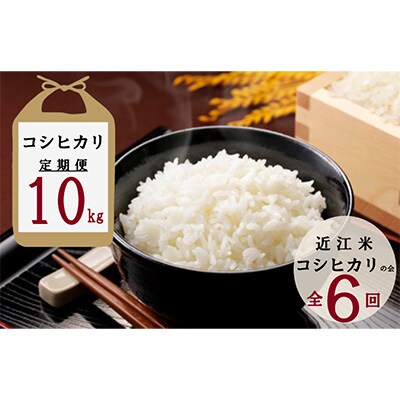 2023年1月発送開始『定期便』令和4年産 【コシヒカリの会 】10kg 全6回