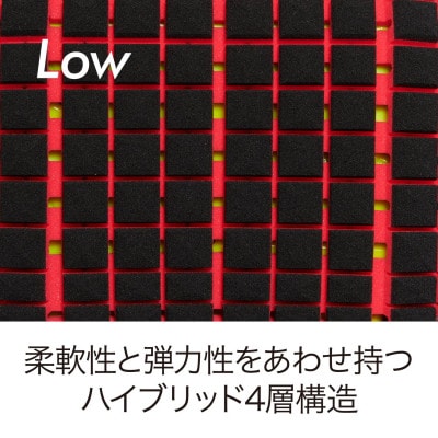 【nishikawa/西川】AiR4DXピロー/低め　配色:レッド
