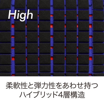 【nishikawa/西川】AiR4DXピロー/高め　配色:ロイヤルブルー