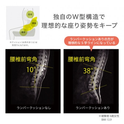 【nishikawa/西川】Keeps(キープス)ランバークッション for Kids/イエロー