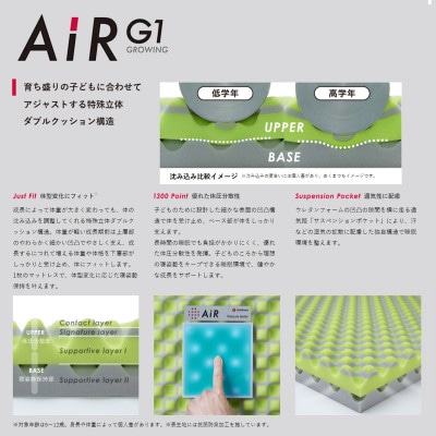 nishikawa/西川】AiR[エアーG1]マットレス ラベンダー | 滋賀県