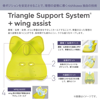 【nishikawa/西川】Keeps クッション for beauty ネイビー