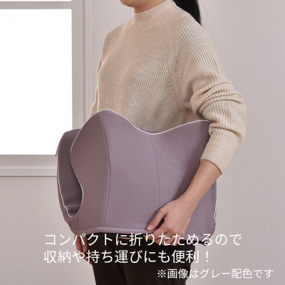 【nishikawa/西川】Keeps クッション for beauty ネイビー