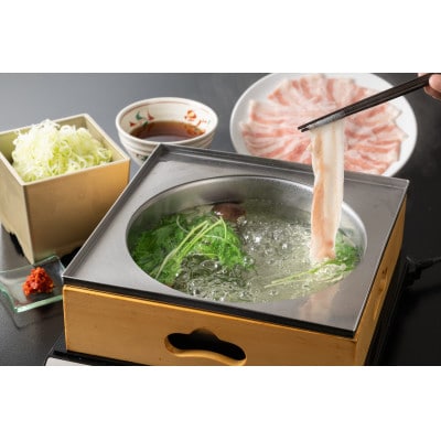 つゆしゃぶちりりと近江牛しゃぶしゃぶの食べ比べセット【2人前】