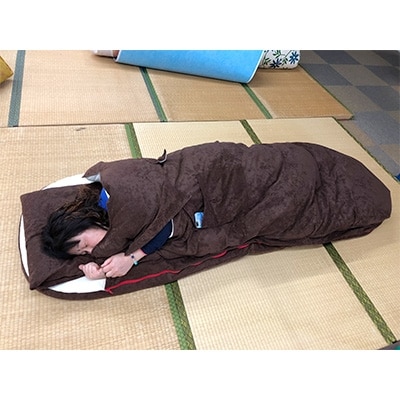みのむしふとん「アイドリング無用」