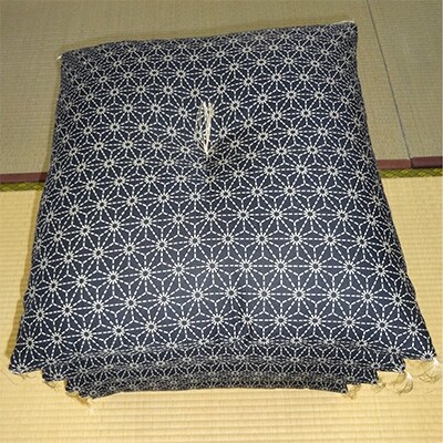 ワタセの手作り座布団 和柄の粋5枚組「刺し子」