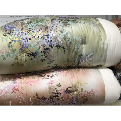 ふとん打ち直し抗菌抗ウイルスフルテクト加工生地みず穂2枚組