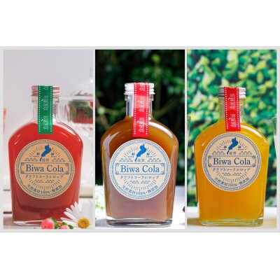 びわコーラ　クラフトコーラシロップ3本セット