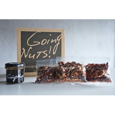 ナッツ屋さんのこだわり自家焙煎グラノーラ1週間分(カカオ&ラズベリー&NUTS)【50g×7袋】