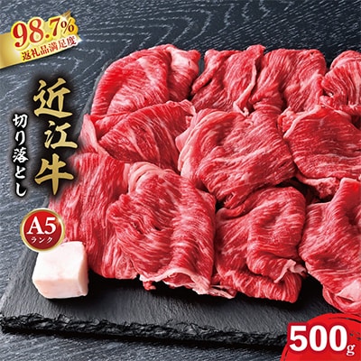 【PRキャンペーン対象】近江牛A5ランク切落し【500g】【高リピート多数】【訳あり】