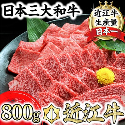 近江牛A5ランク焼肉美味セット【800g】【DG10SM】