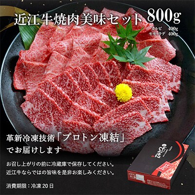 近江牛A5ランク焼肉美味セット【800g】【DG10SM】