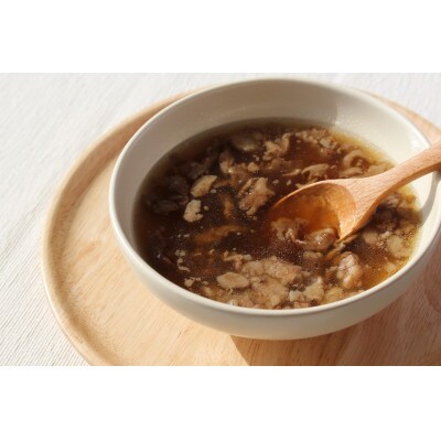 《お肉職人のとっておき》ほっとする近江牛骨まわり肉のスープ