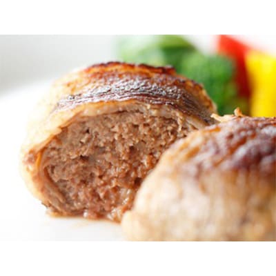 カネ吉山本の黒毛和牛/近江牛 プレミアムハンバーグ 5個箱入【750g(150g×5ヶ)】