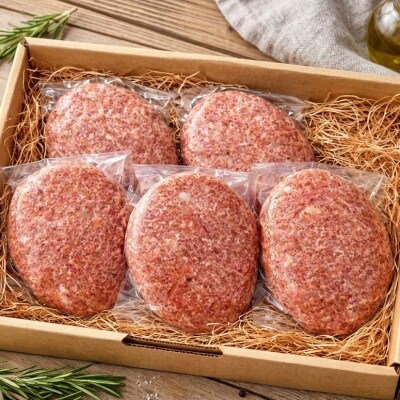 寛閑観の近江牛ぜいたくハンバーグ　150g×5【冷凍】