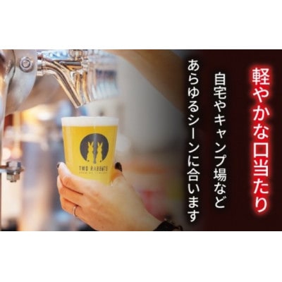 TWO RABBITS BREWING クラフトビール<ザ ムーン ラビット×24本セット>