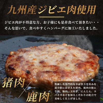 ジビエ肉入り ハンバーグ 計1.5kg