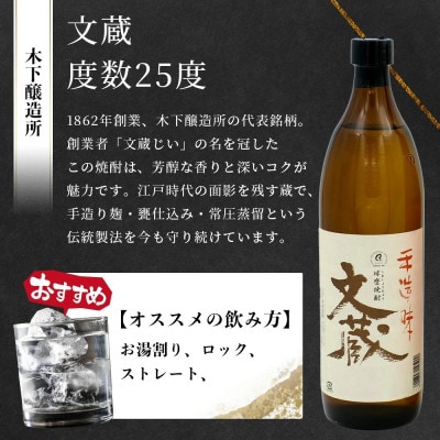 多良木の米焼酎飲み比べ 2本セット 球磨の泉常圧900ml・文蔵900ml