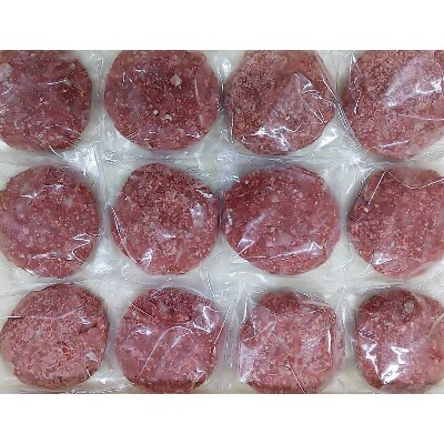 氷温熟成　黒毛和牛ハンバーグ150g×12個(多良木町)