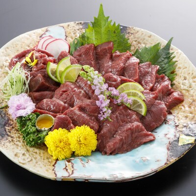 赤身馬刺し　500g(多良木町)B-20