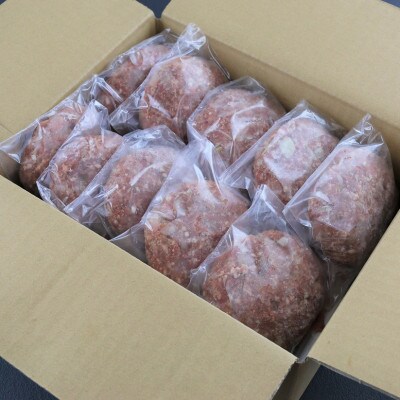 【毎月定期便】馬肉ハンバーグ　150g×10個(多良木町)全3回