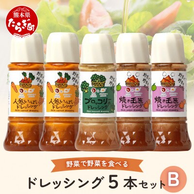 ドレッシング　5本セットB