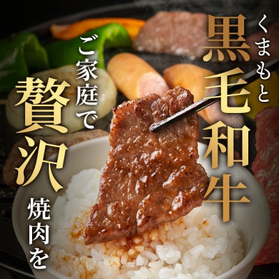 くまもと黒毛和牛 バラ肉 約500g(多良木町)