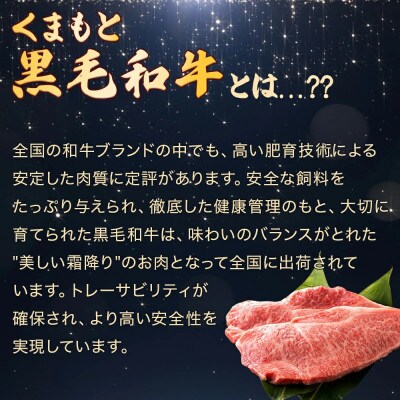 くまもと黒毛和牛 サーロインステーキ 3枚+リブロースすきやき 約400g(多良木町)