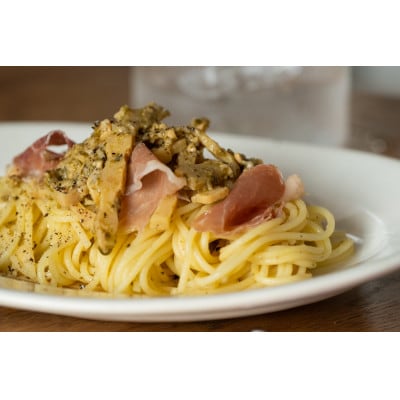 【球磨焼酎のお供に】【国産】多良木メンマ白味噌ジェノベーゼ味 100g