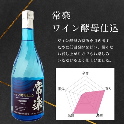 常楽酒造 本格 米焼酎 芳醇セット 720ml×2種 063-0674(多良木町)