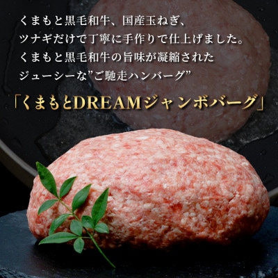 【先行受付】期間限定増量!DREAMジャンボバーグ計1.5kg+DREAMバーグ300g(多良木町)