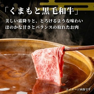 【先行受付】期間限定増量!くまもと黒毛和牛 ロースセット(焼肉/しゃぶしゃぶ)計1kg(多良木町)