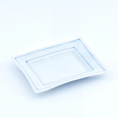 呉須線 長角銘々皿 5点セット　41APCD009