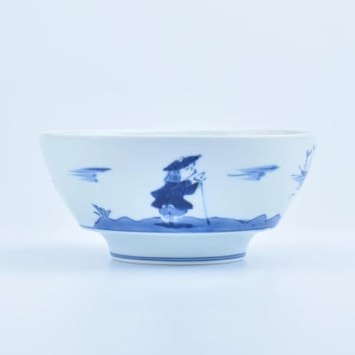 究極のラーメン鉢レンゲセット 異人絵 41APCD026