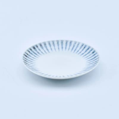 染付十草 豆皿(丸三寸)41APCD045